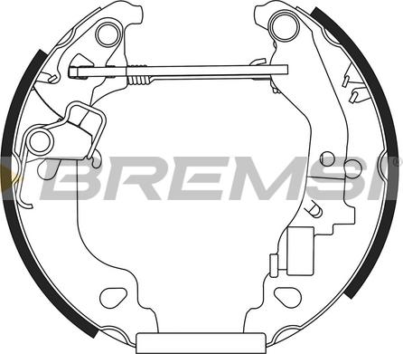 Bremsi GK0167 - Bremžu loku komplekts adetalas.lv