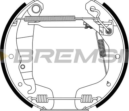 Bremsi GK0415 - Bremžu loku komplekts adetalas.lv