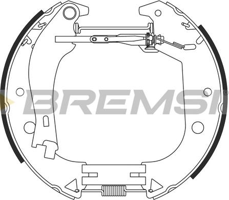 Bremsi GK0385 - Bremžu loku komplekts adetalas.lv