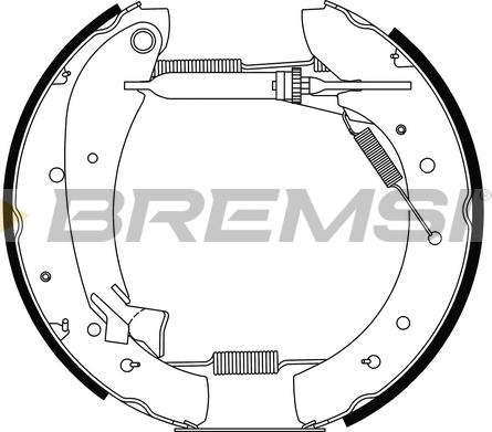 Bremsi GK0335 - Bremžu loku komplekts adetalas.lv