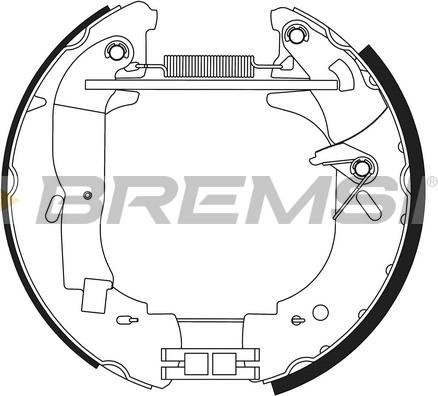 Bremsi GK0337 - Bremžu loku komplekts adetalas.lv