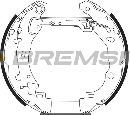 Bremsi GK0276 - Bremžu loku komplekts adetalas.lv