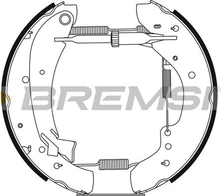 Bremsi GK0204 - Bremžu loku komplekts adetalas.lv