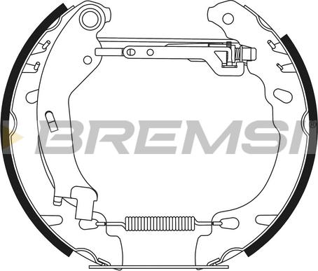 Bremsi GK0278 - Bremžu loku komplekts adetalas.lv