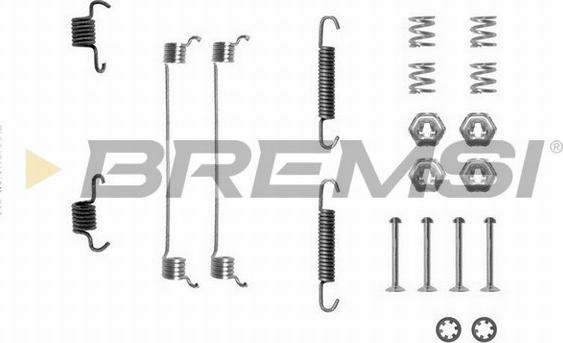 Bremsi SK0651 - Piederumu komplekts, Bremžu loki adetalas.lv