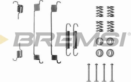 Bremsi SK0672 - Piederumu komplekts, Bremžu loki adetalas.lv