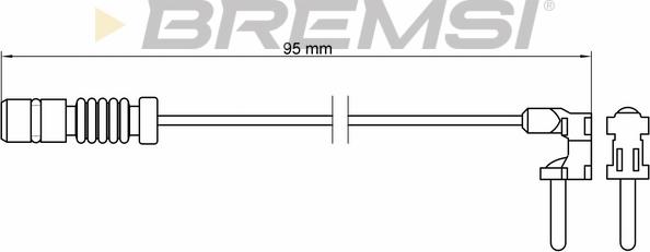 Bremsi WI0501 - Indikators, Bremžu uzliku nodilums adetalas.lv