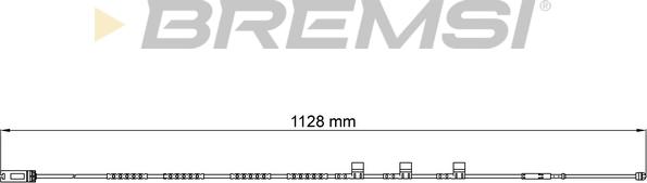 Bremsi WI0701 - Indikators, Bremžu uzliku nodilums adetalas.lv