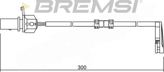 Bremsi WI0733 - Indikators, Bremžu uzliku nodilums adetalas.lv