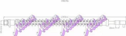 Brovex-Nelson H4696 - Bremžu šļūtene adetalas.lv