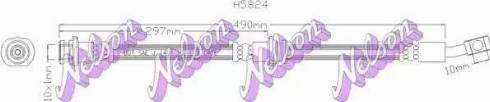 Brovex-Nelson H5824 - Bremžu šļūtene adetalas.lv