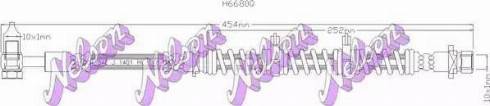 Brovex-Nelson H6680Q - Bremžu šļūtene adetalas.lv