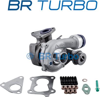 BR Turbo BRT6584 - Kompresors, Turbopūte adetalas.lv