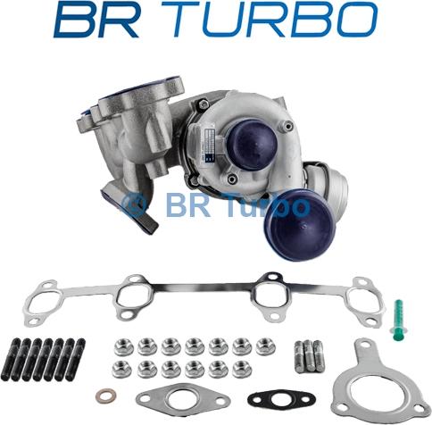 BR Turbo BRT6834 - Kompresors, Turbopūte adetalas.lv