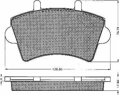 Valeo 9010403 - Bremžu uzliku kompl., Disku bremzes adetalas.lv