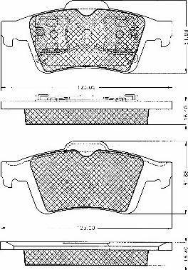 Valeo 301001 - Bremžu uzliku kompl., Disku bremzes adetalas.lv