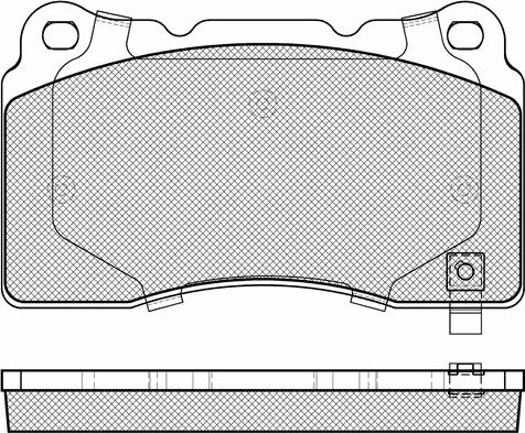 Magneti Marelli 363700202000 - Bremžu uzliku kompl., Disku bremzes adetalas.lv