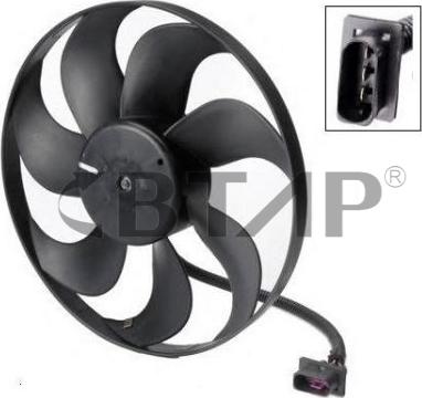 BTAP BVE911-356 - Ventilators, Motora dzesēšanas sistēma adetalas.lv