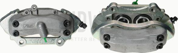 Budweg Caliper 343840 - Bremžu suports adetalas.lv