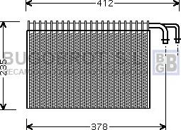 BUGOBROT 70-BWV268 - Iztvaikotājs, Gaisa kondicionēšanas sistēma adetalas.lv