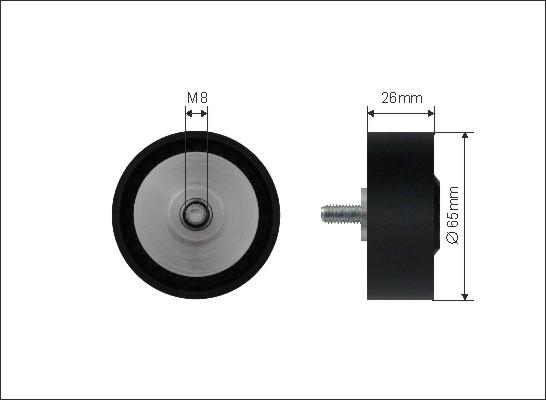 Caffaro 500542 - Parazīt / Vadrullītis, Ķīļrievu siksna adetalas.lv