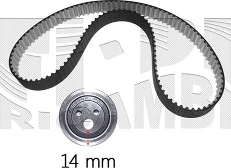 Caliber 0590KR - Zobsiksnas komplekts adetalas.lv