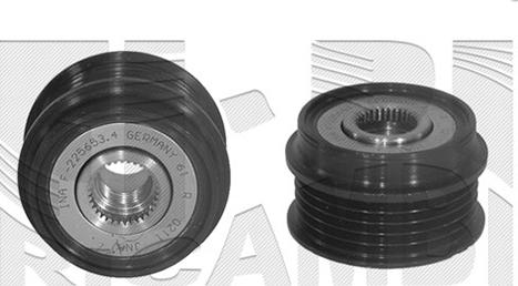 Caliber 37464 - Piedziņas skriemelis, Ģenerators adetalas.lv