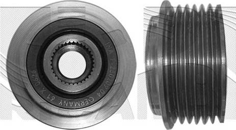 Caliber 20661 - Piedziņas skriemelis, Ģenerators adetalas.lv