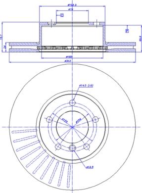 Textar 9.2176105E7 - Bremžu diski adetalas.lv