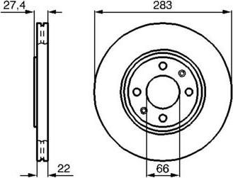 MOPROD MBD0525 - Bremžu diski adetalas.lv