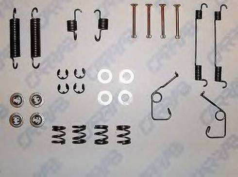 Carrab Brake Parts 3201 - Piederumu komplekts, Bremžu loki adetalas.lv