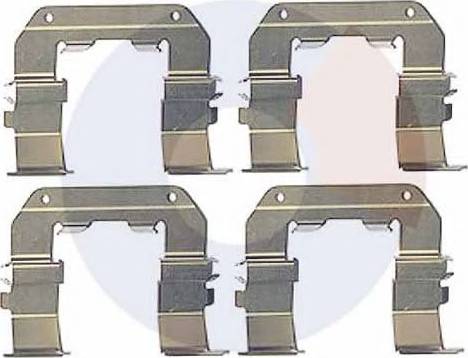 Carrab Brake Parts 2454 - Piederumu komplekts, Disku bremžu uzlikas adetalas.lv