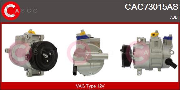 Casco CAC73015AS - Kompresors, Gaisa kond. sistēma adetalas.lv