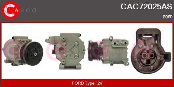 Casco CAC72025AS - Kompresors, Gaisa kond. sistēma adetalas.lv