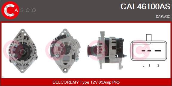 Casco CAL46100AS - Ģenerators adetalas.lv