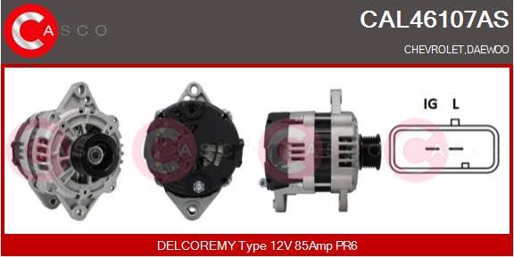 Casco CAL46107AS - Ģenerators adetalas.lv