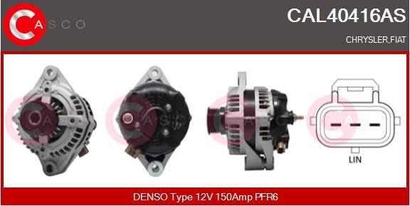 Casco CAL40416AS - Ģenerators adetalas.lv