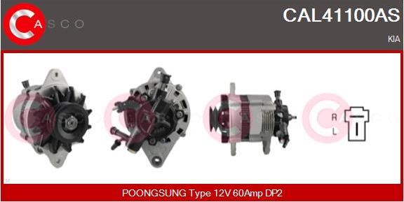 Casco CAL41100AS - Ģenerators adetalas.lv