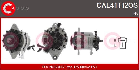 Casco CAL41112OS - Ģenerators adetalas.lv