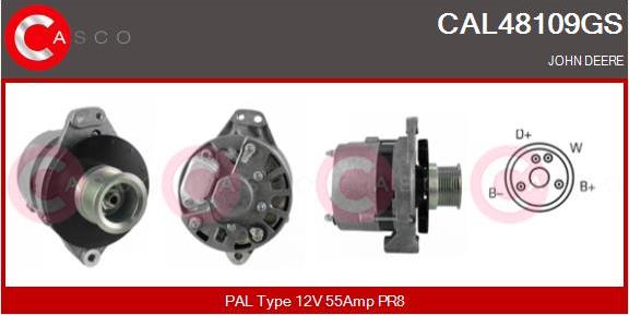 Casco CAL48109GS - Ģenerators adetalas.lv