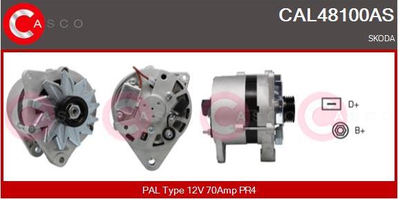 Casco CAL48100AS - Ģenerators adetalas.lv