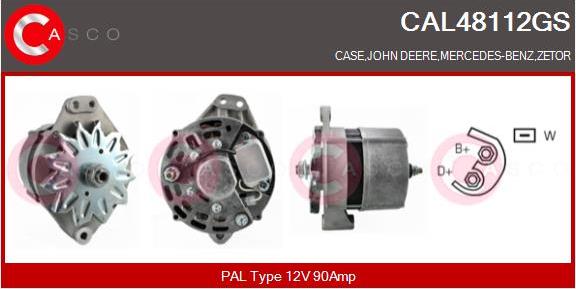 Casco CAL48112GS - Ģenerators adetalas.lv