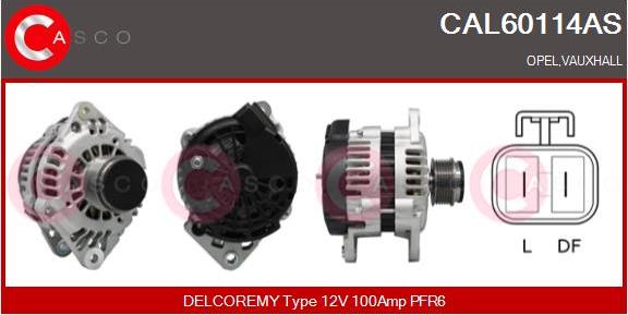 Casco CAL60114AS - Ģenerators adetalas.lv