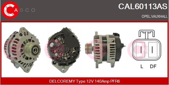 Casco CAL60113AS - Ģenerators adetalas.lv