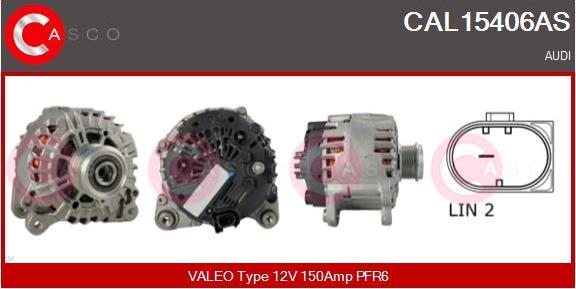 Casco CAL15406AS - Ģenerators adetalas.lv