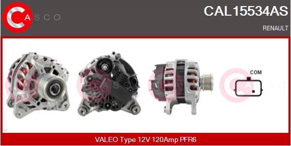 Casco CAL15534AS - Ģenerators adetalas.lv