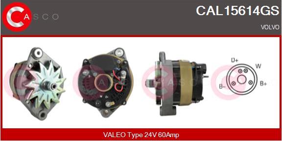 Casco CAL15614GS - Ģenerators adetalas.lv