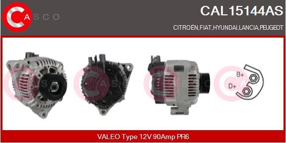 Casco CAL15144AS - Ģenerators adetalas.lv