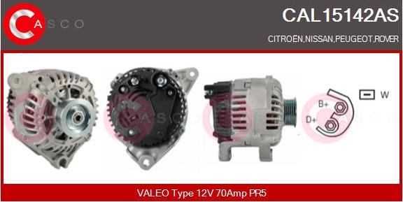 Casco CAL15142AS - Ģenerators adetalas.lv