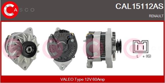 Casco CAL15112AS - Ģenerators adetalas.lv